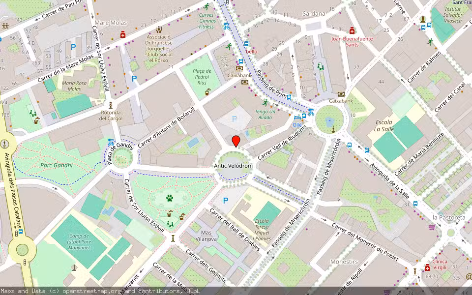 Mapa de Subasta Inmueble (Local comercial) en Reus, Tarragona