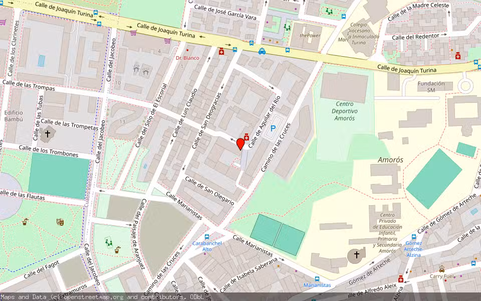 Mapa de Subasta Inmueble (Vivienda) en Madrid