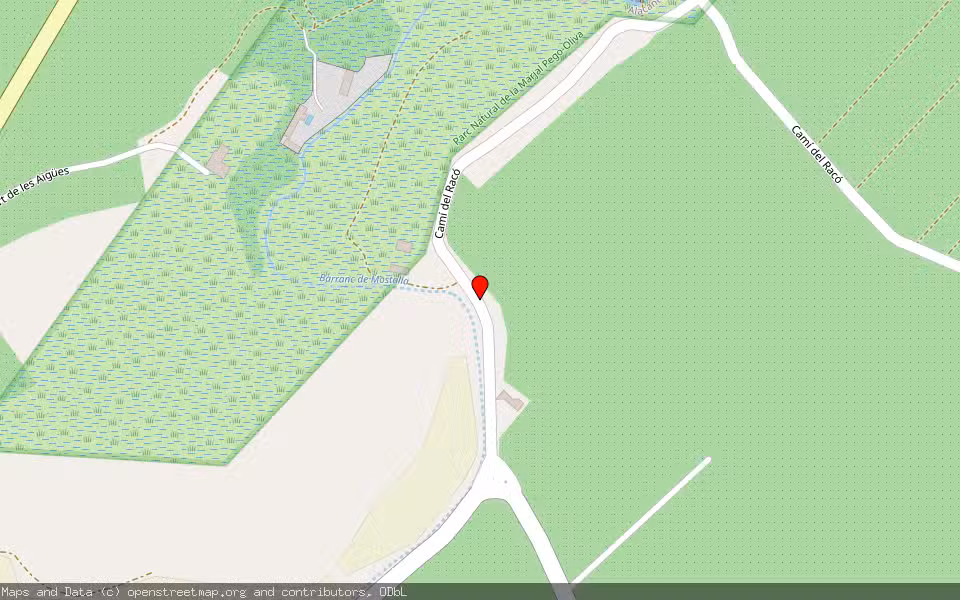 Mapa de Subasta Inmueble (Otros) en Pego, Alicante/Alacant