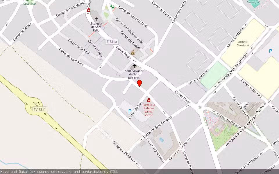 Mapa de Subasta Inmueble (Local comercial) en Constantí, Tarragona