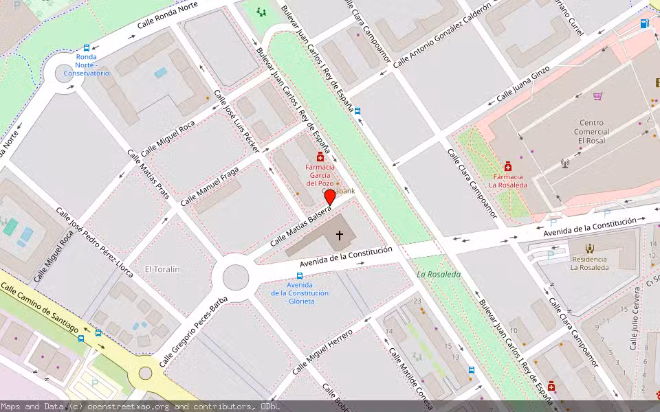 Mapa de Subasta Inmueble (Vivienda) en Ponferrada, León
