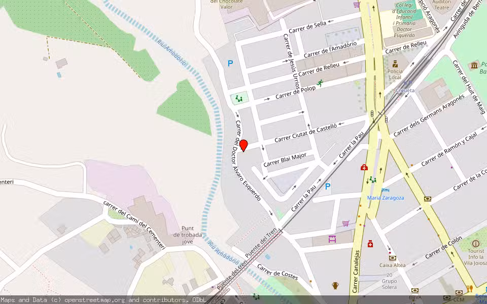 Mapa de Subasta Inmueble (Vivienda) en Villajoyosa, Alicante/Alacant