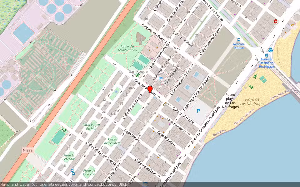 Mapa de Subasta Inmueble (Vivienda) en Torrevieja, Alicante/Alacant