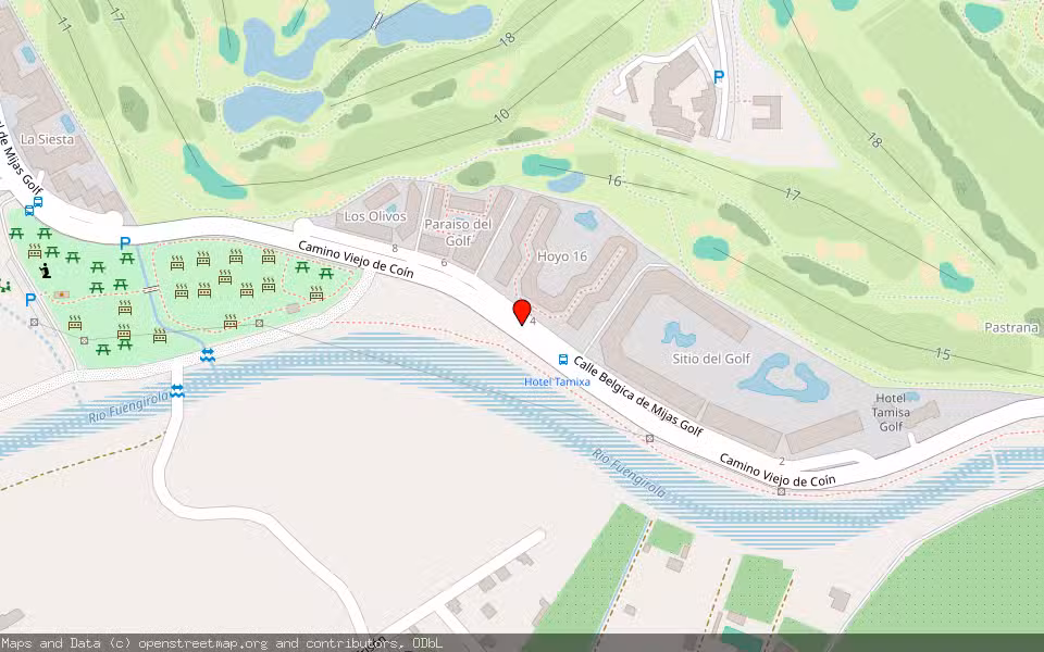 Mapa de Subasta Inmueble (Vivienda) en Mijas, Málaga