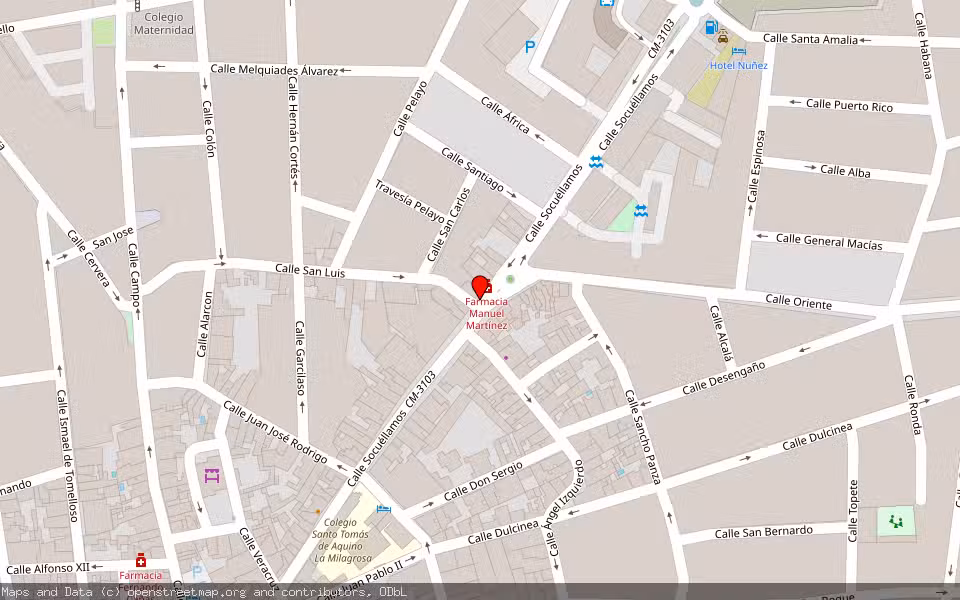 Mapa de Subasta Inmueble (Otros) en Tomelloso, Ciudad Real