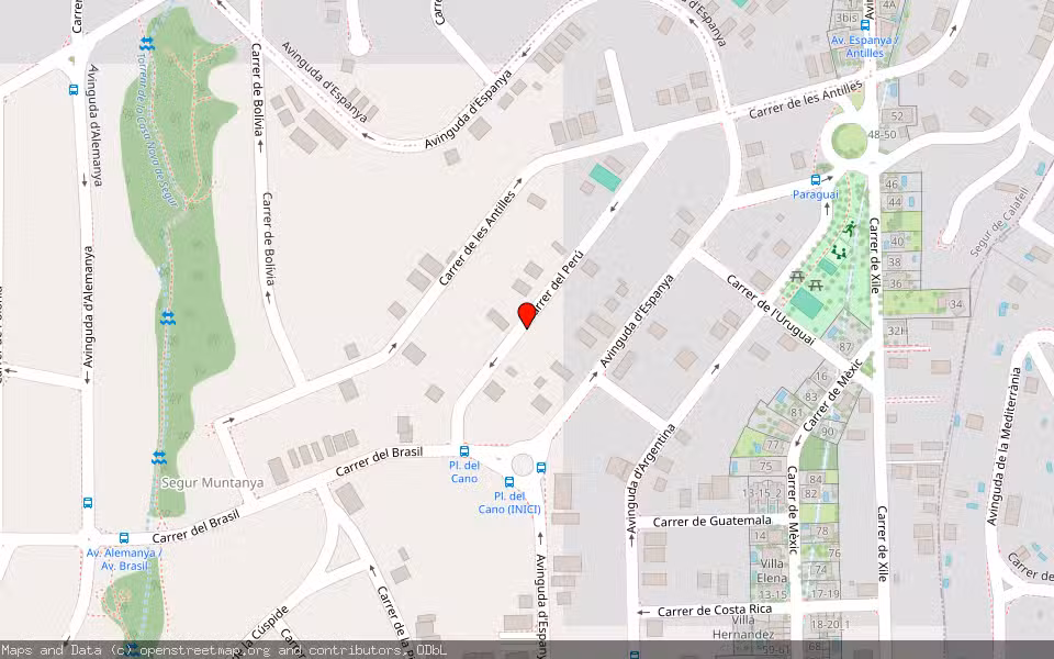 Mapa de Subasta Inmueble (Vivienda) en Calafell, Tarragona