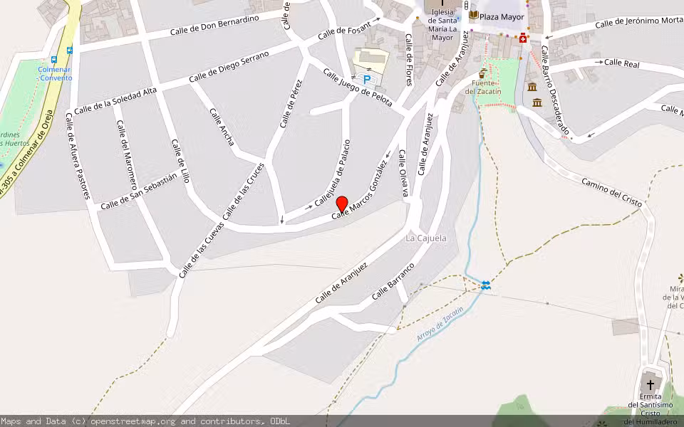 Mapa de Subasta Inmueble (Vivienda) en Colmenar De Oreja, Madrid