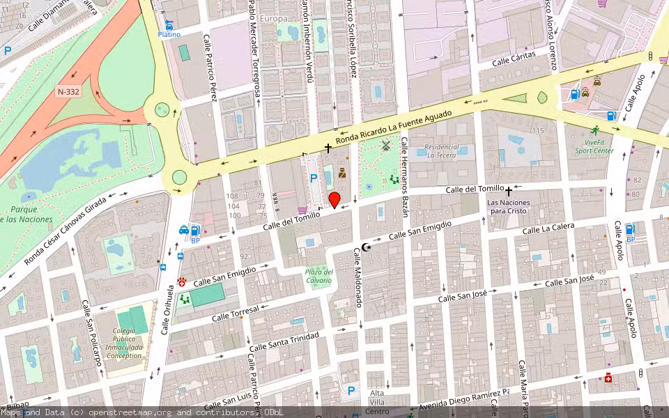 Mapa de Subasta Inmueble (Garaje) en Torrevieja, Alicante/Alacant