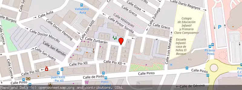 Mapa de Subasta de Inmueble (Vivienda) en Parla, Madrid 