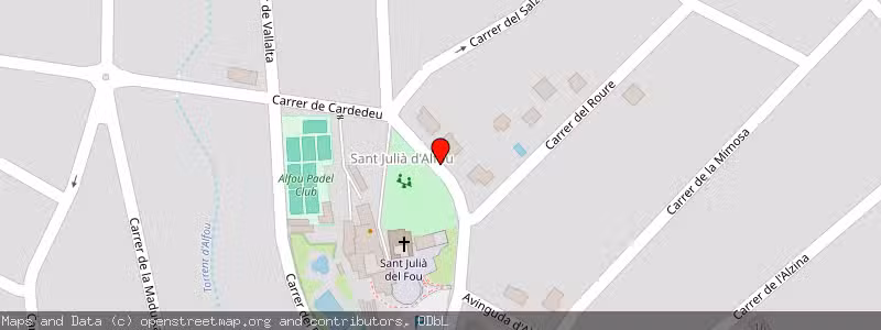 Mapa de Subasta de Inmueble (Vivienda) en Sant Antoni De Vilamajor, Barcelona 
