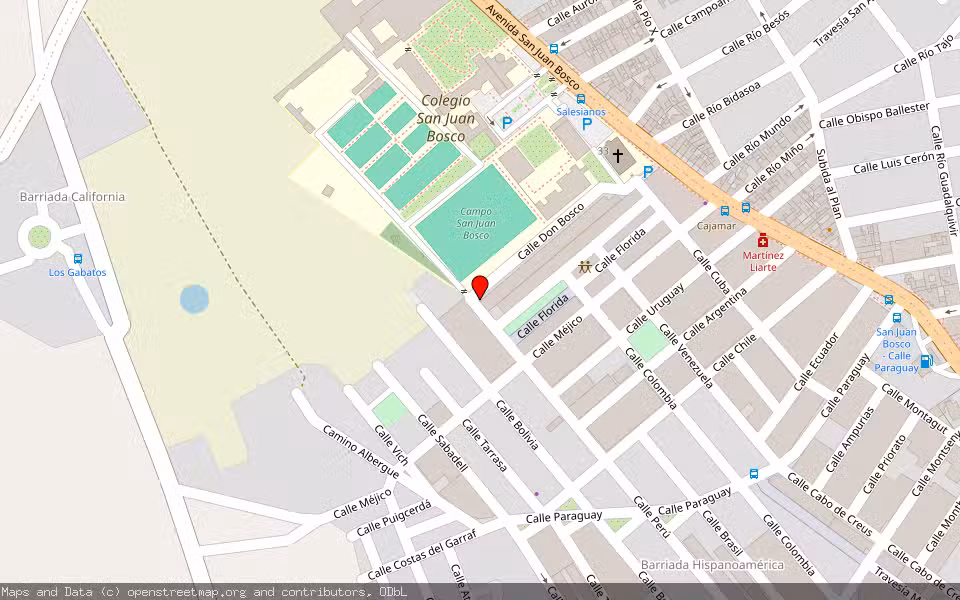Mapa de Subasta Inmueble (Vivienda) en Cartagena, Murcia