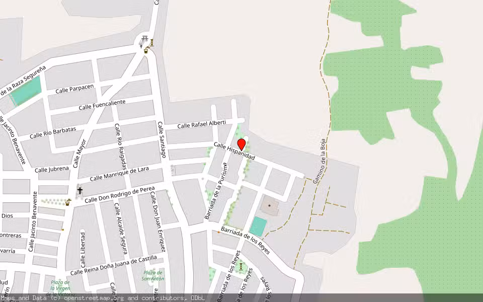 Mapa de Subasta Inmueble (Finca rústica) en Huescar, Granada