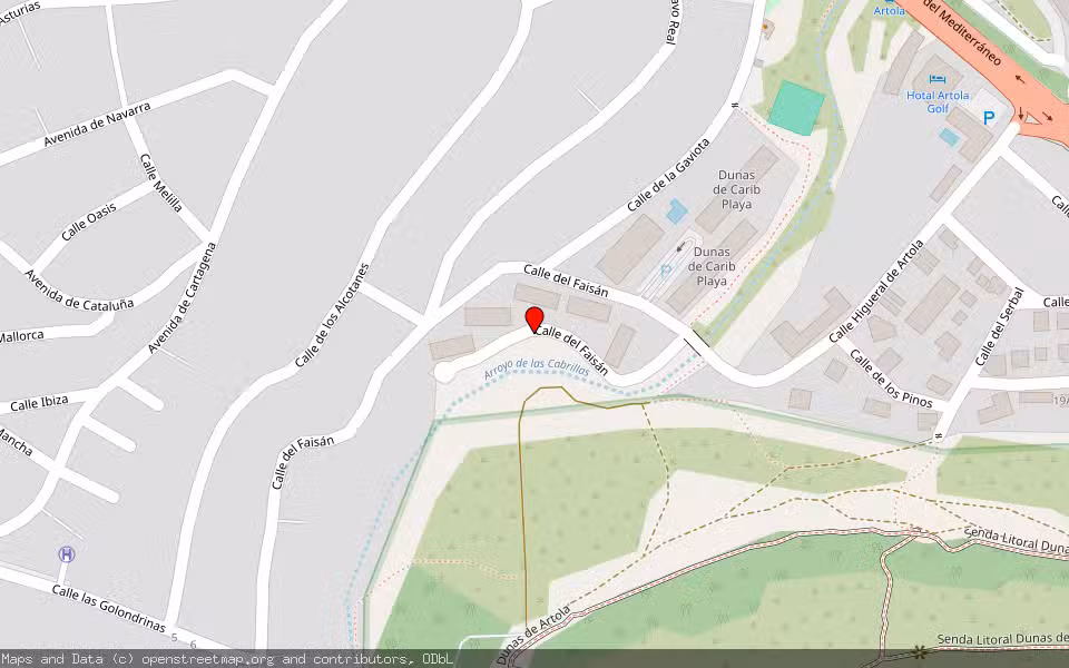 Mapa de Subasta Inmueble (Trastero) en Marbella, Málaga