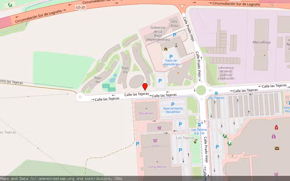 Mapa de Subasta Inmueble (Vivienda) en Logroño, La Rioja