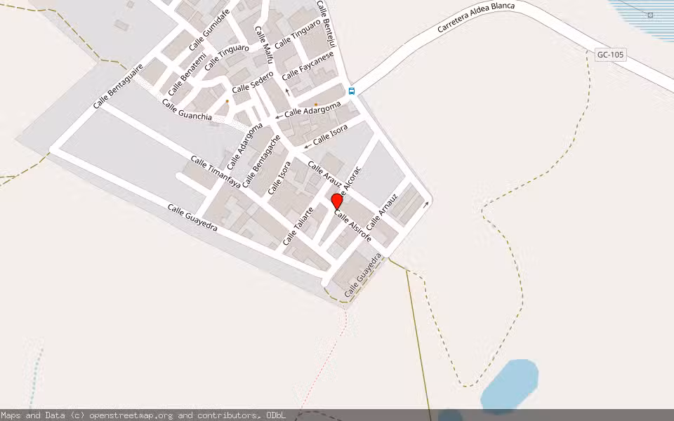 Mapa de Subasta Inmueble (Otros) en San Bartolomé De Tirajana, Las Palmas