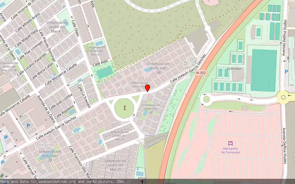 Mapa de Subasta Inmueble (Vivienda) en Torrevieja, Alicante/Alacant