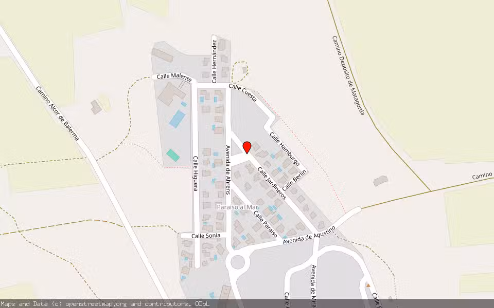 Mapa de Subasta Inmueble (Vivienda) en El Ejido, Almería