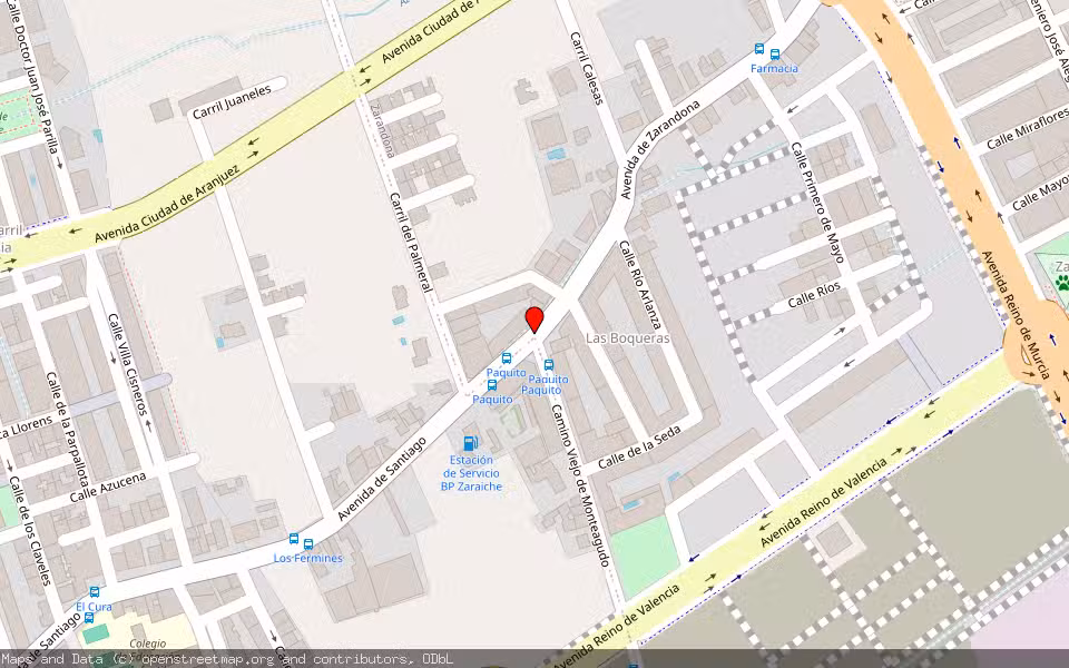 Mapa de Subasta Inmueble (Vivienda) en Murcia