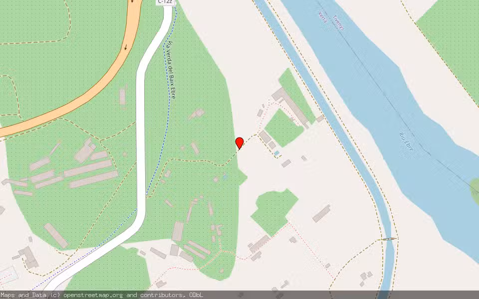 Mapa de Subasta Inmueble (Finca rústica) en Xerta, Tarragona
