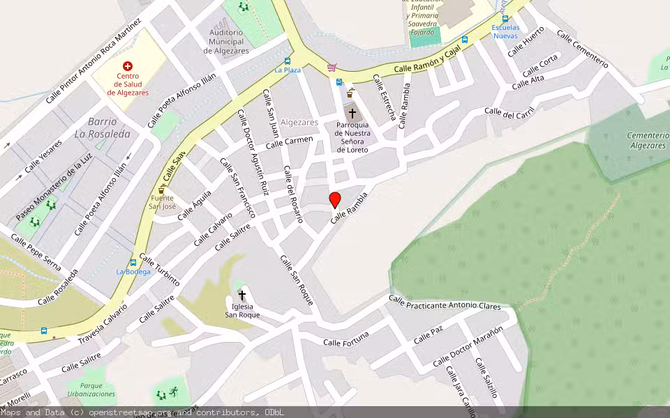 Mapa de Subasta Inmueble (Vivienda) en Murcia