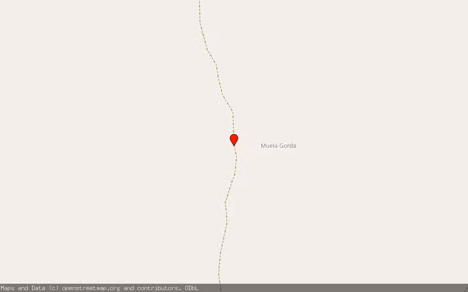 Mapa de Subasta Inmueble (Finca rústica) en Paraje La Rambla De Martin /  Municipio Martin Del Rio, Teruel