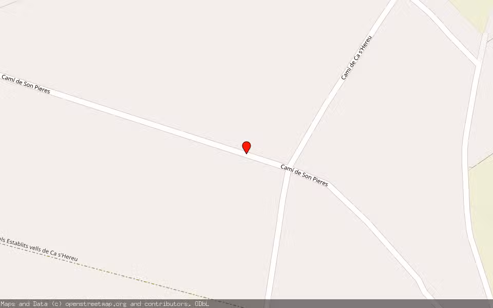 Mapa de Subasta Inmueble (Finca rústica) en Llucmajor, Illes Balears