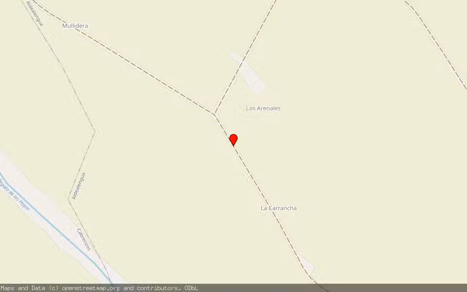 Mapa de Subasta Inmueble (Finca rústica) en Aldealengua, Salamanca