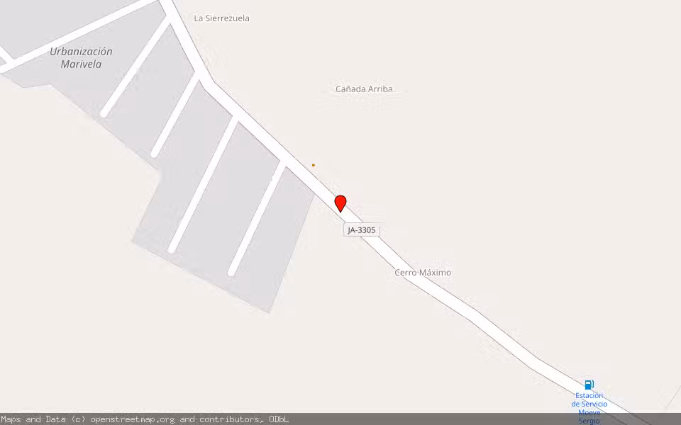 Mapa de Subasta Inmueble (Finca rústica) en Fuensanta De Martos, Jaén