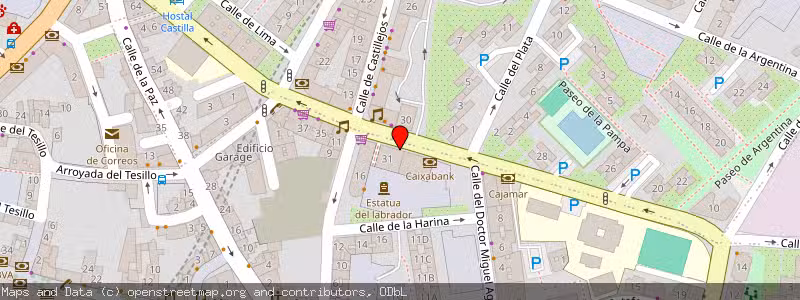 Mapa de Subasta de Inmueble (Garaje) en Fuenlabrada, Madrid 