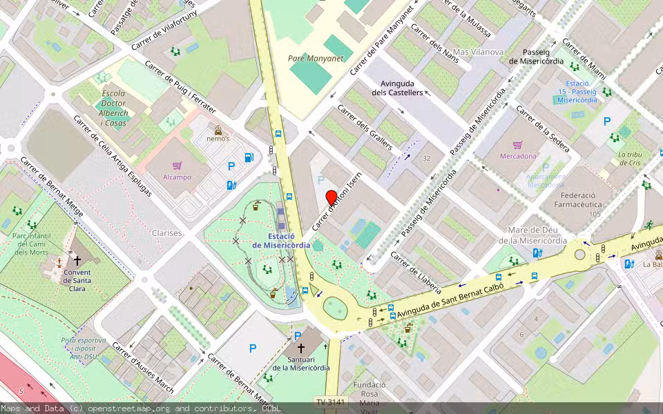 Mapa de Subasta Inmueble (Vivienda) en Reus, Tarragona