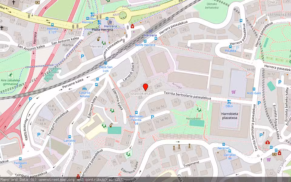 Mapa de Subasta Inmueble (Vivienda) en Donostia-san Sebastián, Gipuzkoa