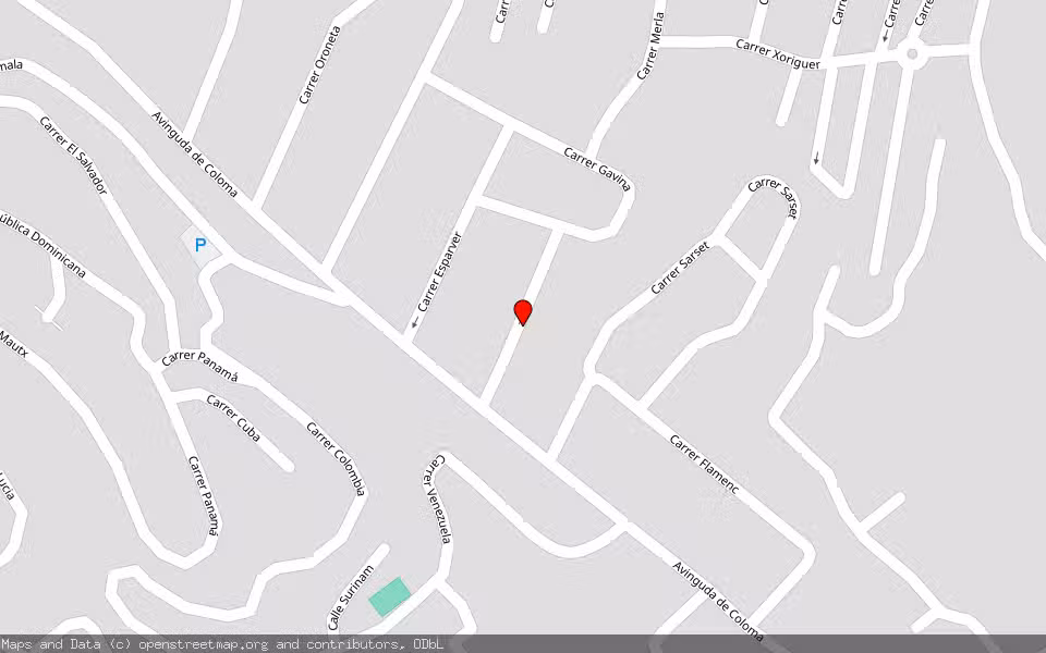 Mapa de Subasta Inmueble (Vivienda) en La Nucia, Alicante/Alacant