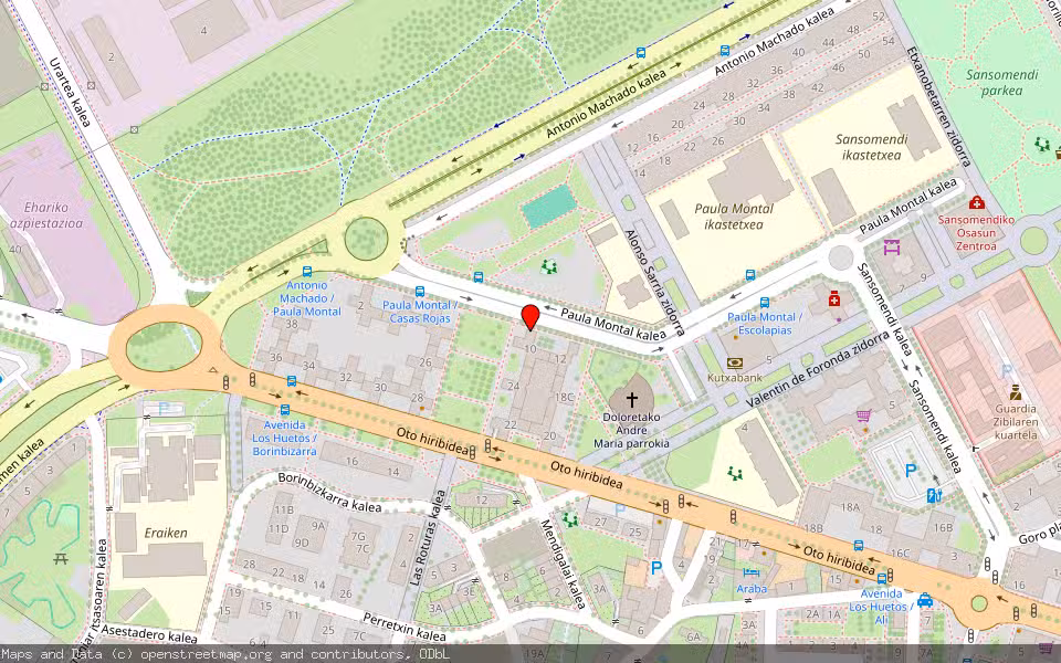 Mapa de Subasta Inmueble (Vivienda) en Vitoria-gasteiz, Araba/Álava