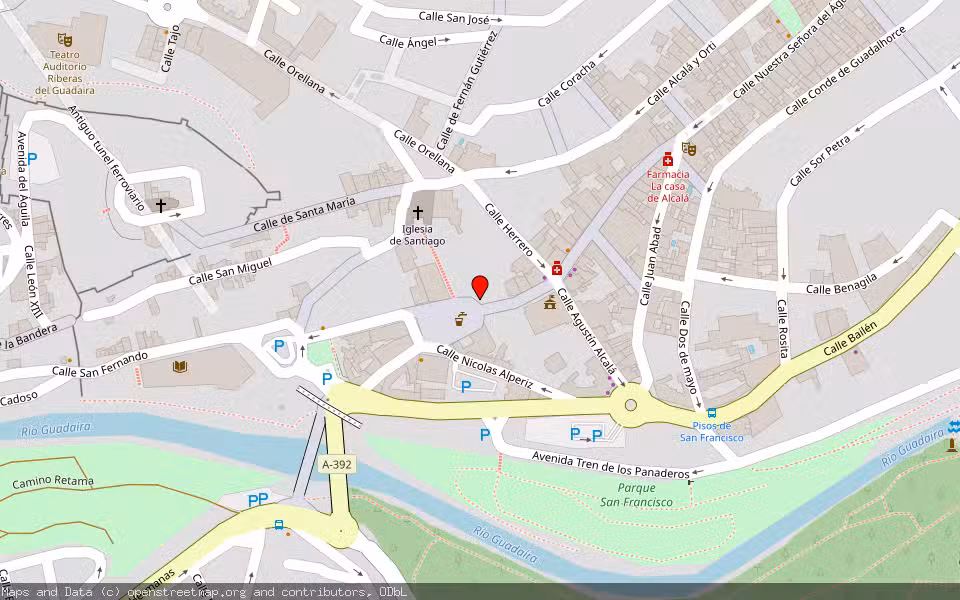 Mapa de Subasta Inmueble (Vivienda) en Alcalá De Guadaíra, Sevilla