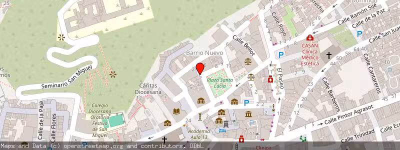 Mapa de Subasta de Inmueble (Vivienda) en Orihuela, Alicante 