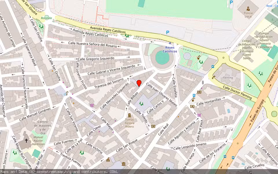 Mapa de Subasta Inmueble (Vivienda) en San Sebastian De Los Reyes, Madrid