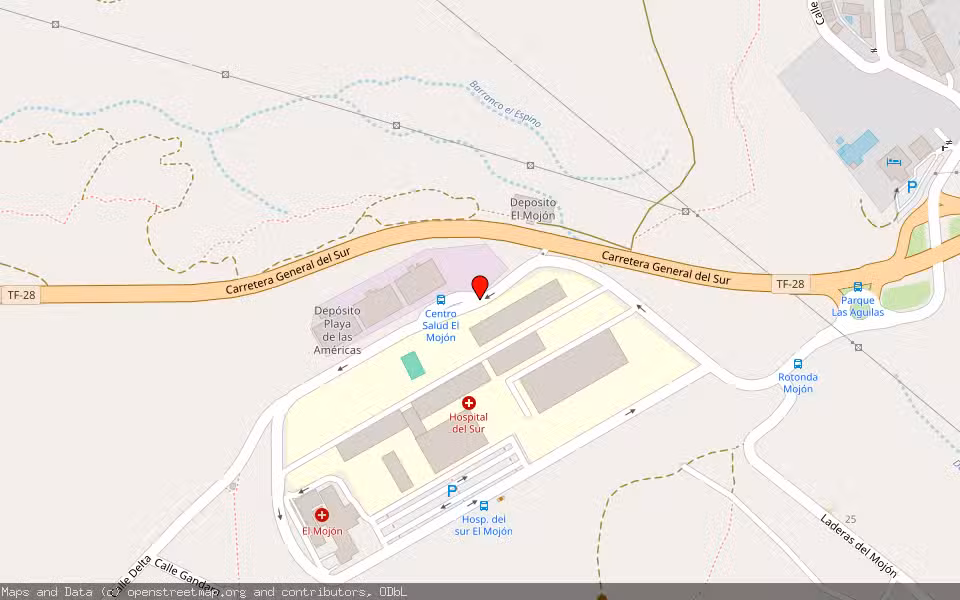 Mapa de Subasta Inmueble (Trastero) en Arona, Santa Cruz de Tenerife