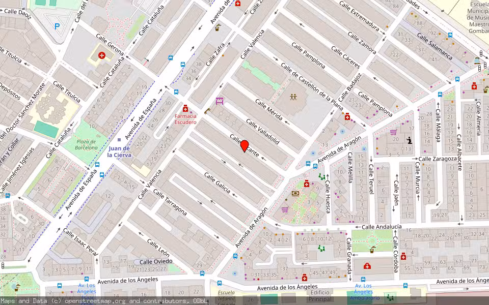 Mapa de Subasta Inmueble (Vivienda) en Getafe, Madrid