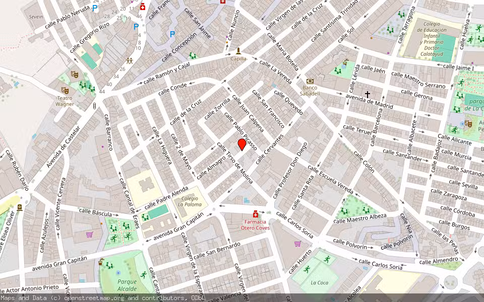 Mapa de Subasta Inmueble (Vivienda) en Aspe, Alicante/Alacant