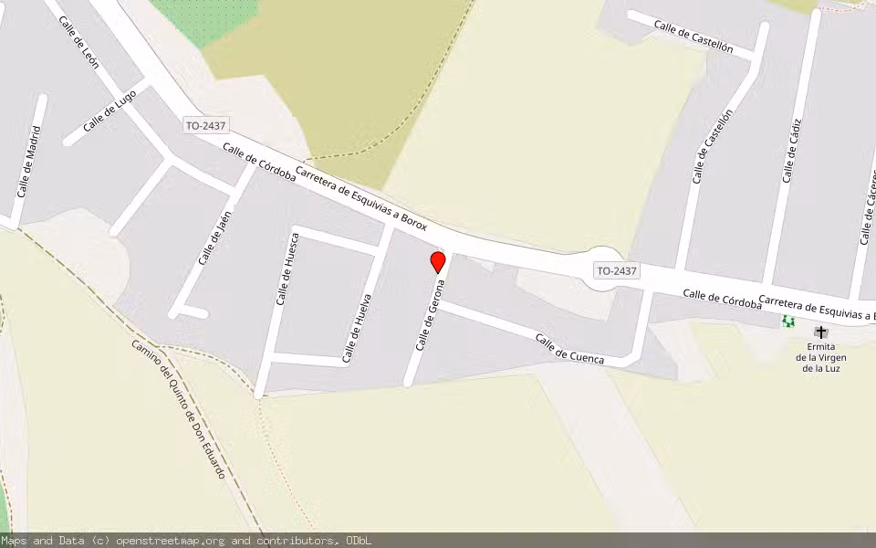 Mapa de Subasta Inmueble (Vivienda) en Borox, Toledo
