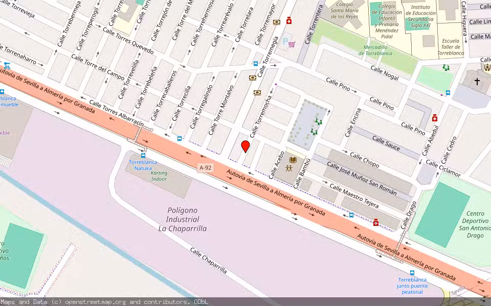 Mapa de Subasta Inmueble (Vivienda) en Sevilla