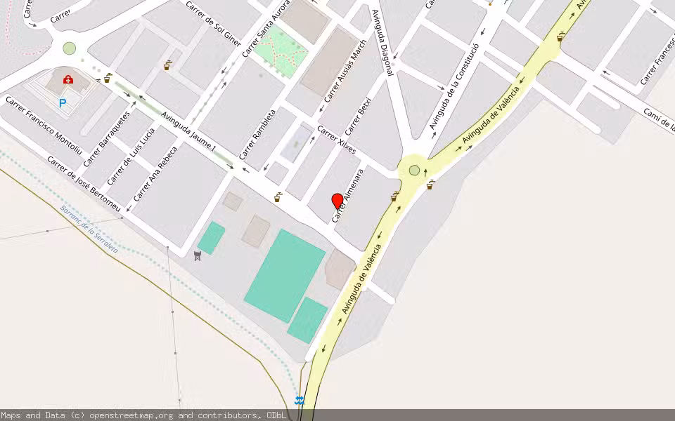Mapa de Subasta Inmueble (Vivienda) en Nules, Castellón/Castelló