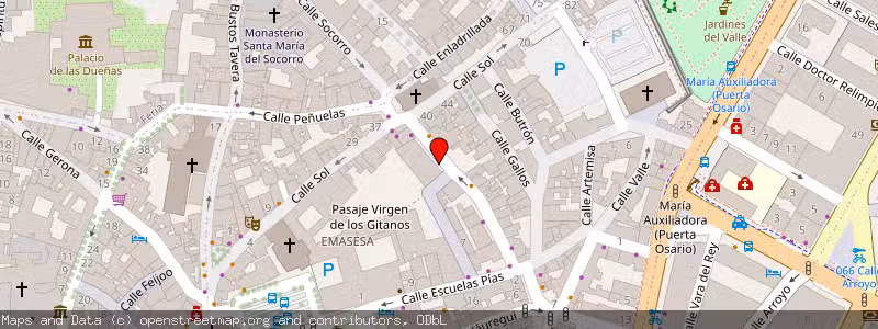 Mapa de Subasta de Inmueble (Trastero) en Sevilla, Sevilla 