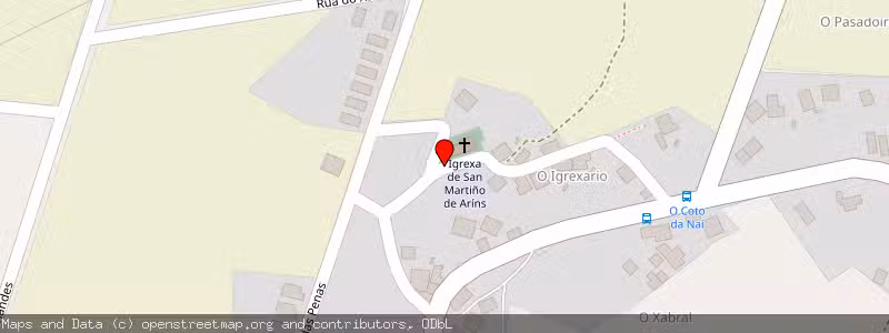 Mapa de Subasta de Inmueble (Vivienda) en Santiago De Compostela, La Coruña (A Coruña) 