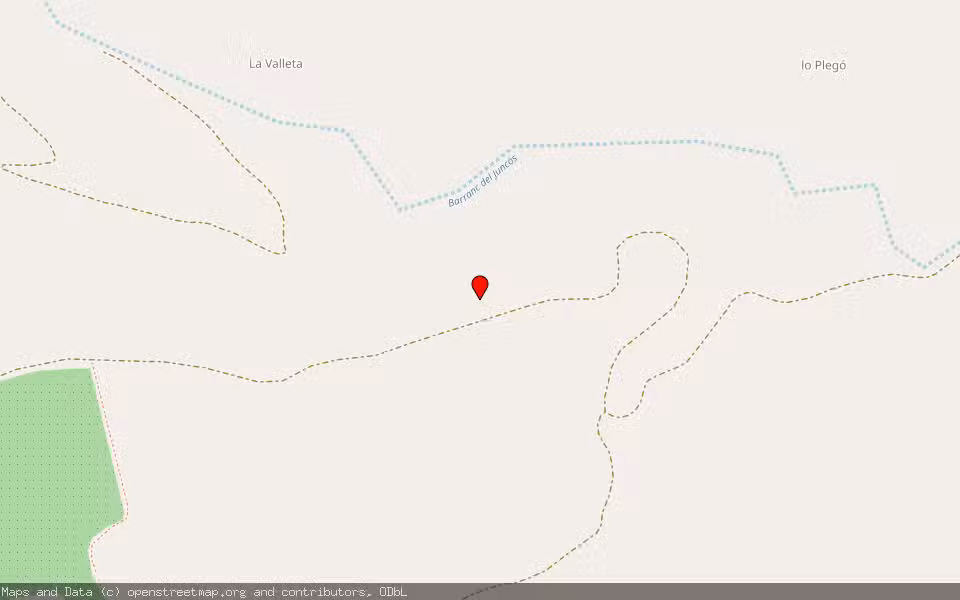 Mapa de Subasta Inmueble (Finca rústica) en Fayon, Zaragoza