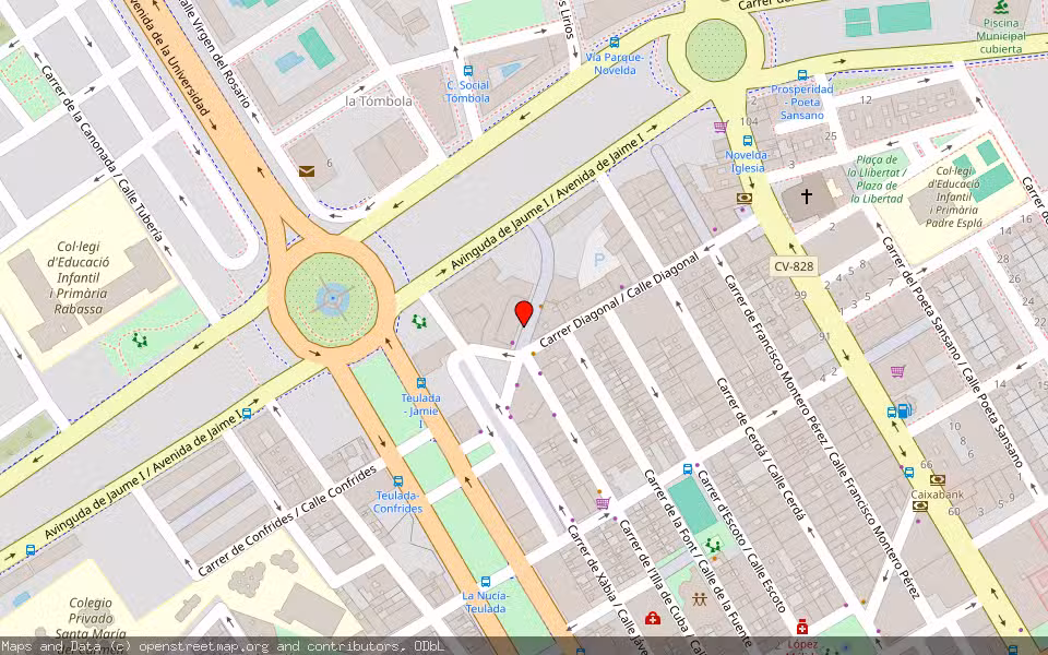 Mapa de Subasta Inmueble (Otros) en Alacant/alicante, Alicante/Alacant