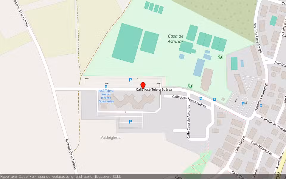 Mapa de Subasta Inmueble (Garaje) en Navatejera, León