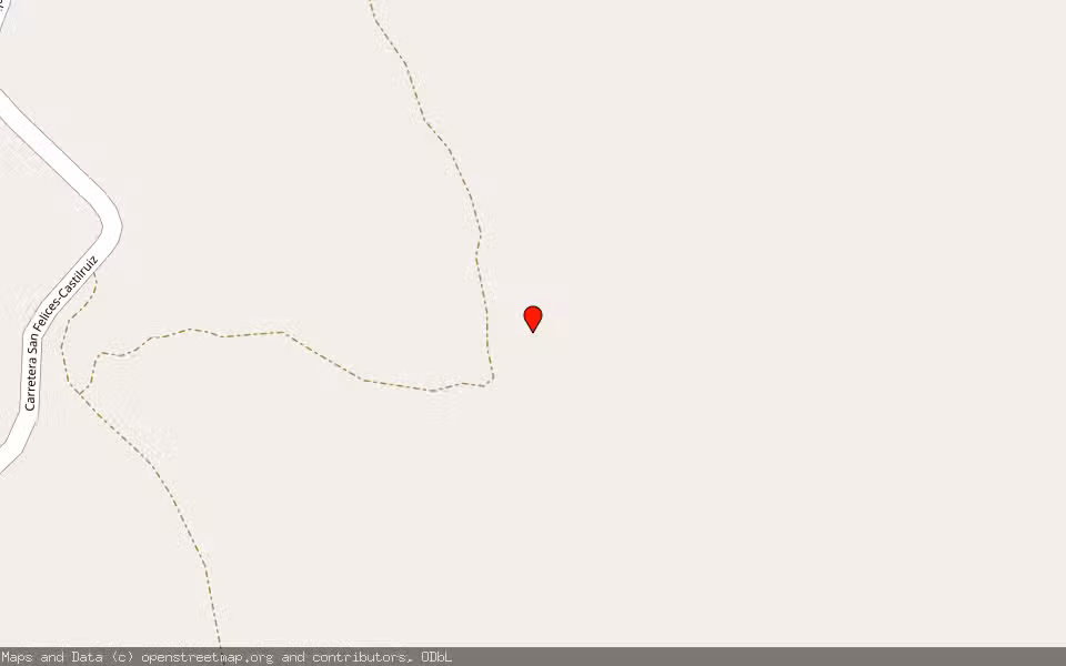 Mapa de Subasta Inmueble (Finca rústica) en San Felices, Soria