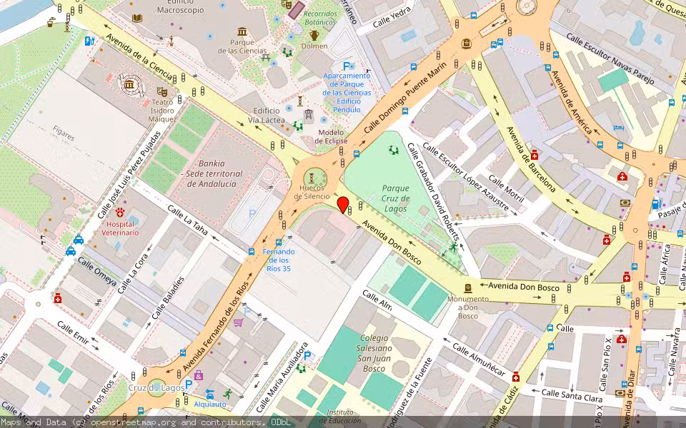 Mapa de Subasta Inmueble (Vivienda) en Granada