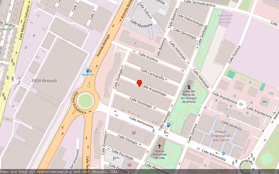 Mapa de Subasta Inmueble (Finca rústica) en Sevilla